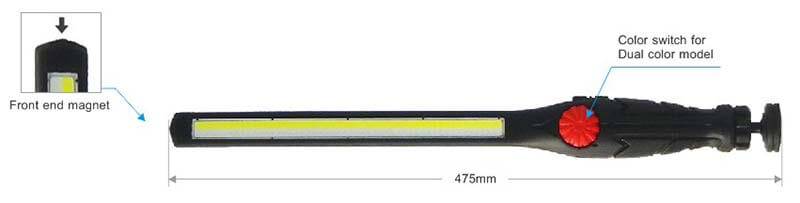 ZL-9880WU Dual color 10W LED – White & UV light 6 191 7