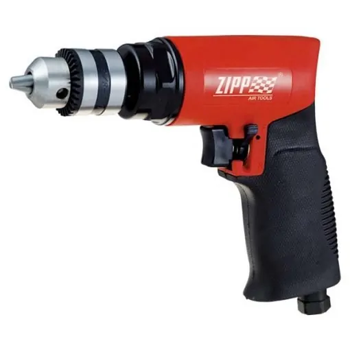 ZRD324P ZRD324DP 3/8 นิ้ว Air Reversible Drill-Feathering Control