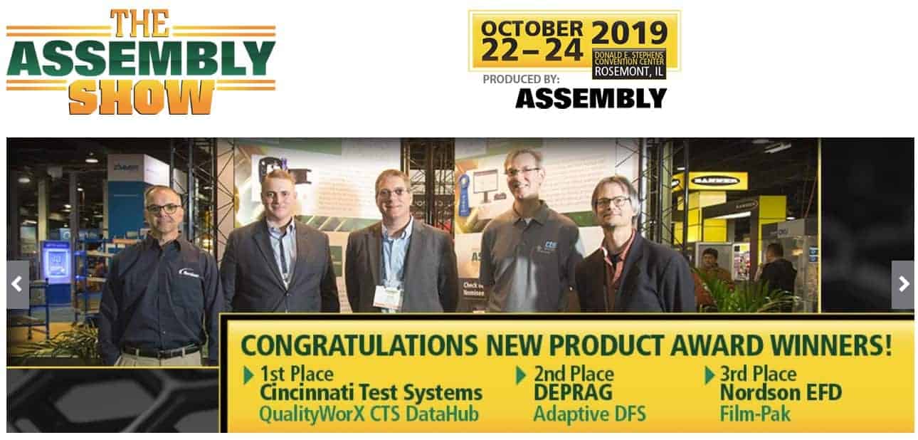 The Assembly Show, Rosemont, IL  USA  2019/10/22~10/24