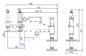 ZFSA Series Hydraulic Fixed Flange Alignment Tool 3 0056 1