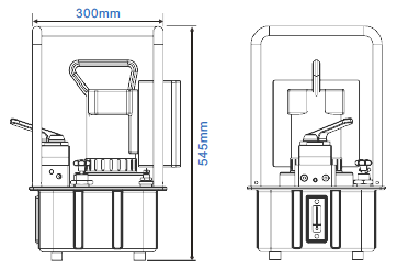 ZHEP-665 Hydraulic Electric Pump 5 0071 3