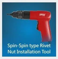 Spin-Spin type Rivet Nut Installation Tool