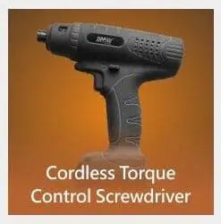 Cordless Torque Control Screwdriver