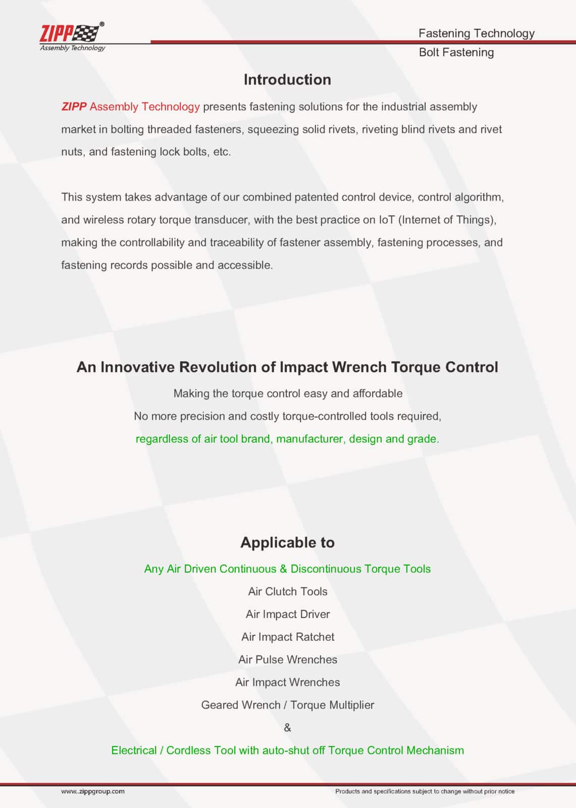 ZIPPTORK Vääntömomentin ohjausjärjestelmäluettelo Ver2 頁面 02