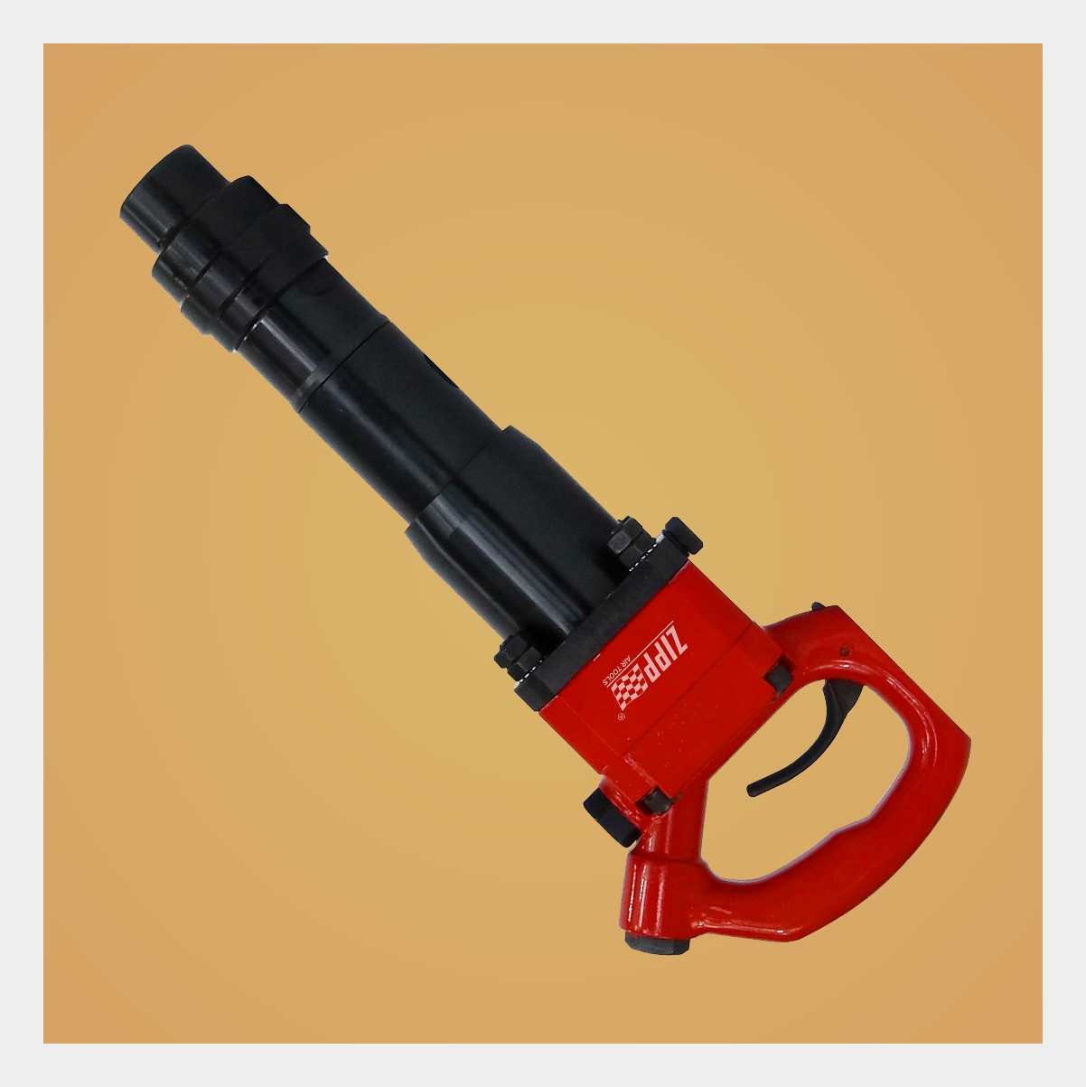 Shock Reduced Air Chipping Hammer