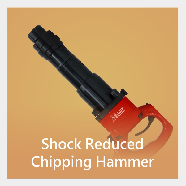 Shock Reduced Air Chipping Hammer