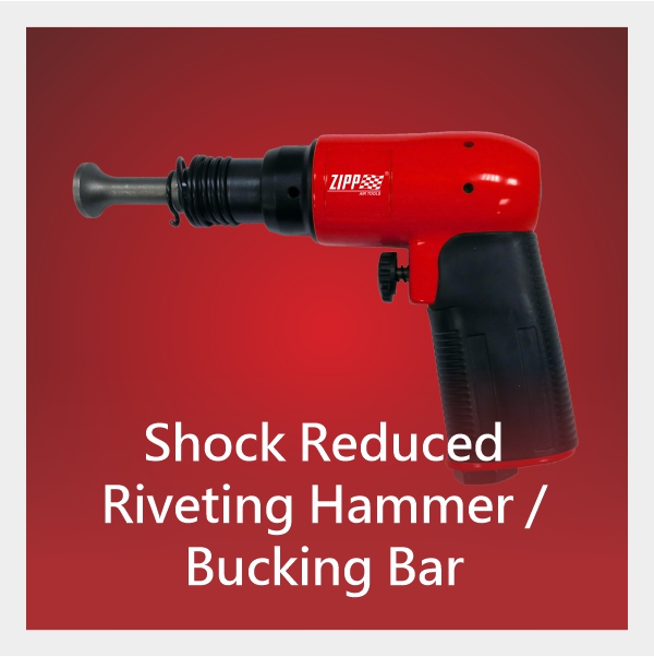 Shock Reduced Air Riveting Hammer / Bucking Bar