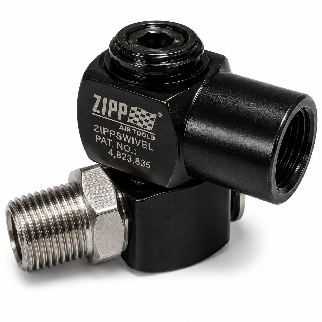 ZA-922 1/4 inch Swivel Joint - Aluminium