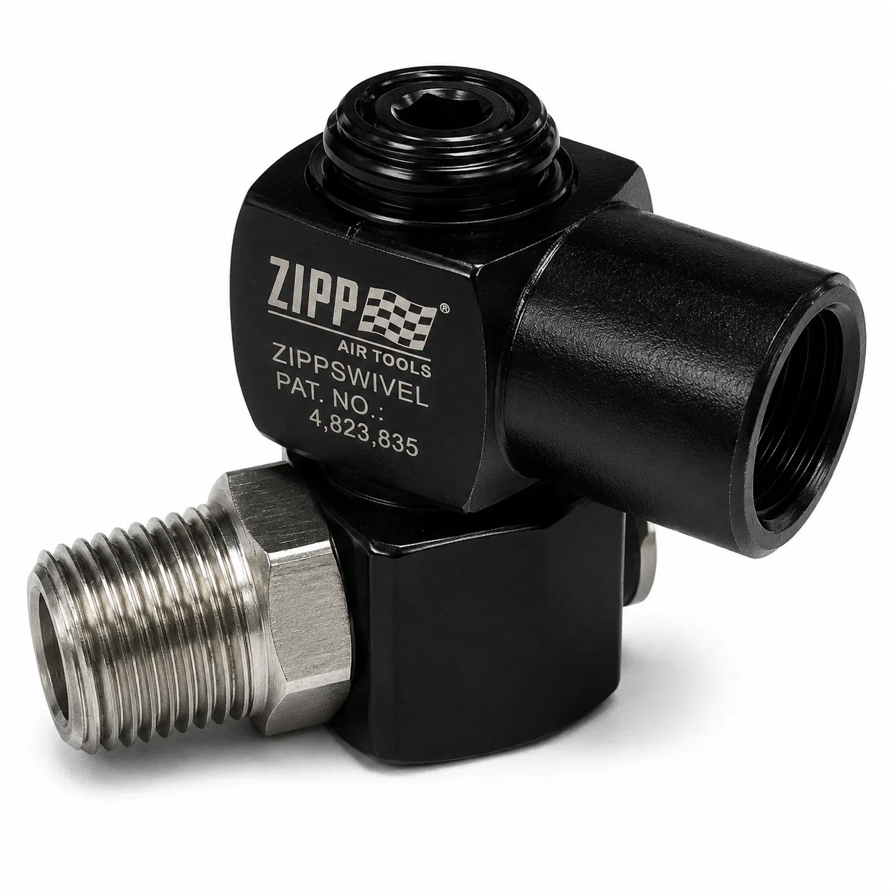 ZA-933 3/8 inch draaischarnier - aluminium