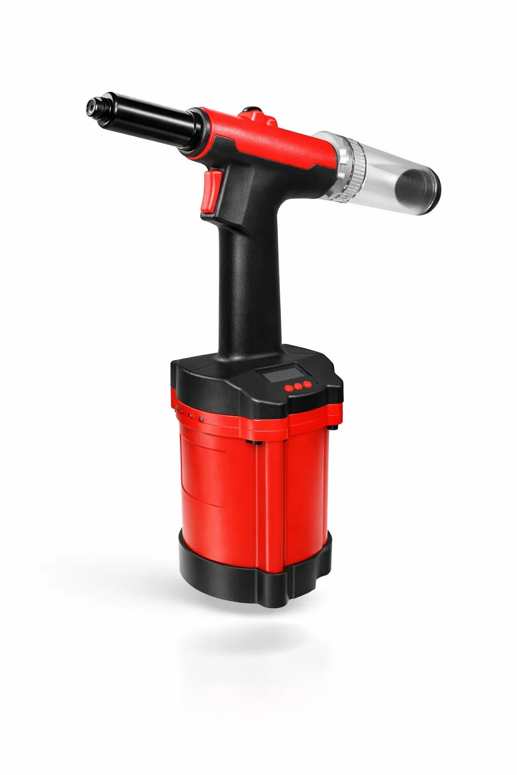 Remachadora hidráulica neumática ZT0922D de 3/16 de pulgada con módulo digital